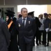 Bupati Luwu Timur, Irwan Bachri Syam saat menghadiri penerimaan penghargaan Alumni Terbaik Universitas Muslim Indonesia. 