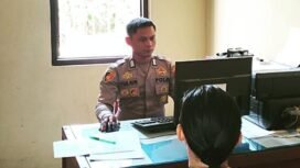 Polsek Wotu menerima laporan kehilangan sepeda motor di area parkir RSUD I Lagaligo Wotu, Jum'at (06/06/25).
