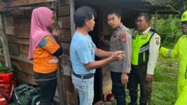 Polisi melakukan olah TKP penemuan mayat di Kecamatan Nuha, Kamis, (26/06/25)