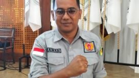 Herawan Raditya terpilih jadi Ketua KONI Lutim Periode 2023-2027, pada Musorkablub KONI Kabupaten Luwu Timur 2025, Minggu (15/06/27). Foto/kolomdata.id