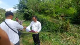 Penyidik Kepolisian Polres Luwu Timur melakukan olah TKP di Pakumanu, Dusun Balambano, Desa Balambano, Kecamatan Wasuponda empat bulan lalu. (Ist)