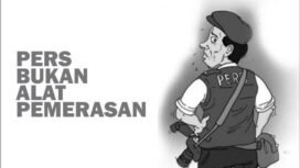 Ilustrasi. Pers Bukan Alat Pemerasan. (Ist)