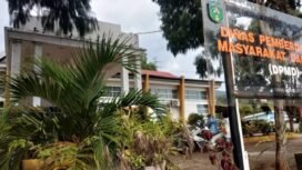 Suasana kantor DPMD Lutim beberapa waktu lalu. (Ist)