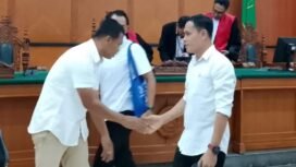 Ahmad Susanto Menghadiri Persidangan di PN Makassar 