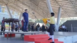 Wali Kota Makassar, Munafri Arifuddin gladi bersih di Lapangan Karebosi Makassar 