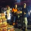 Bantuan dari PT GVK diserahkan ke tim dinas sosial Pemkab Lutim untuk korban bencana kebakaran di Sorowako, Rabu, (27/08/25)