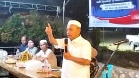 HM Siddiq BM memberikan sambutan pada kegiatan reses perseorangan, Rabu (13/08/25)