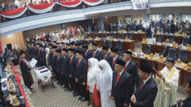 Pelantikan Anggota DPRD Lutim