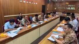ekspose gelar perkara Unit Idik 3 Tipikor Satreskrim Polres Luwu Timur bersama Badan Pengawasan Keuangan dan Pembangunan (BPKP) Sulawesi Selatan di Ditreskrimsus Polda Sulsel, Jumat, 29 Agustus 2025, bulan lalu