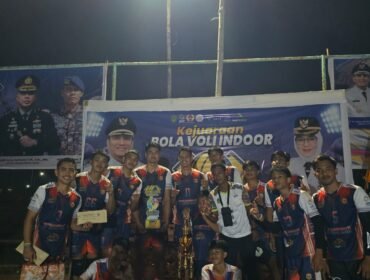 Tak terkalahkan. GVK D'Dayyan Malili juara 1 Bupati Lutim CUP 2025, Minggu, (12/10/2025)