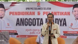 DPW PKS Sulsel mengglar pendidikan dan pelantikan Anggota Madya