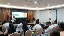 Para karyawan Pelindo 4 saat mengikuti Sertifikasi ahli K3 Umum tahun 2025