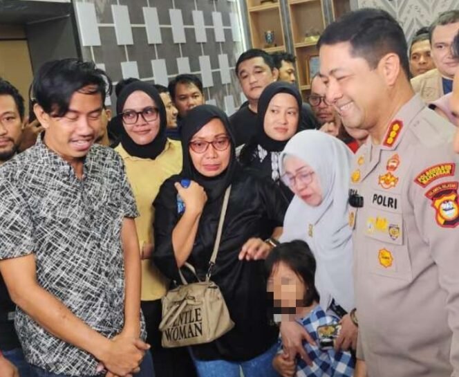 
					Bilqis Ditemukan di Jambi, Sudah Kembali Pada Keluarga