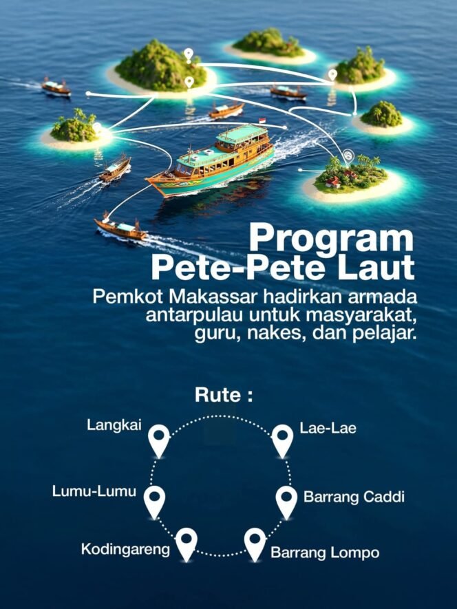 
					Makassar Sekarang Punya Pete-Pete Laut, Solusi Transportasi Antar Pulau