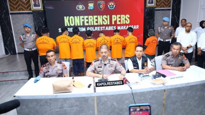 
					Polrestabes Makassar Ungkap Tiga Kasus Besar Awal Tahun 2026