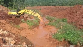 Perbaikan Settling Pond di Blok 3 PT PUL, Kamis, (26/03/2026)
