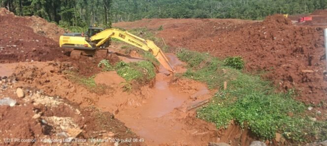 
					Perbaikan Settling Pond di Blok 3 PT PUL, Kamis, (26/03/2026)