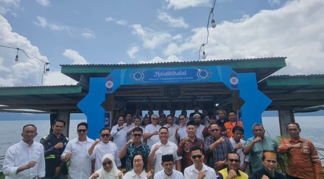 Halalhihalal HIPSO menjadi ajang silaturahmi pengusaha lokal, Rabu (22/04/2026)
