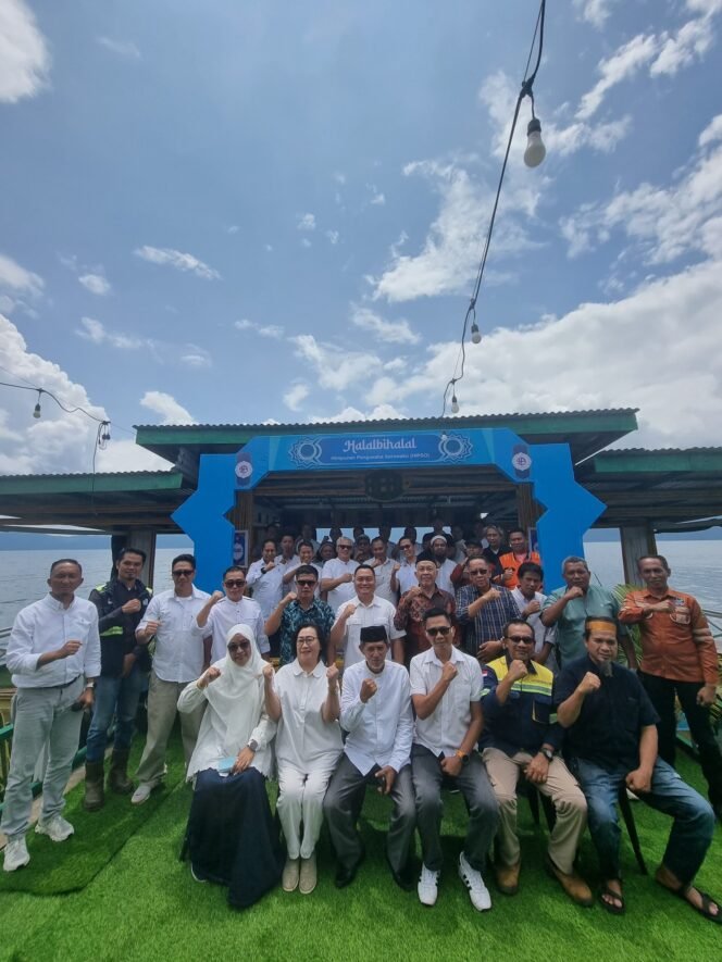 
					Halalhihalal HIPSO menjadi ajang silaturahmi pengusaha lokal, Rabu (22/04/2026)
