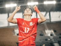 Pemain Timnas Indonesia U-20 merayakan keberhasilan lolos ke Piala Asia U-20 2027.