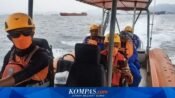 Ilustrasi operasi pencarian di perairan Selat Sunda