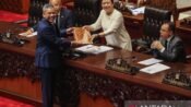 Rapat Paripurna DPR mengetuk palu pengesahan UU APBN 2027