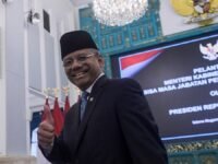 Presiden Prabowo Subianto melantik Suahasil Nazara sebagai Menteri Keuangan