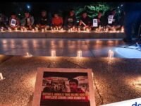 Doa bersama untuk lima jurnalis yang hilang di Anak Krakatau