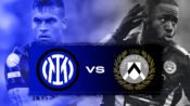 Pemain Inter Milan dan Udinese jelang laga Serie A di San Siro