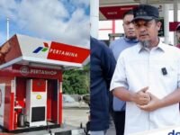 Ilustrasi antrean BBM di Makassar dan modular SPBU di kawasan CPI