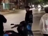 Ilustrasi anggota geng motor yang diamankan polisi