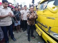 125 Truk Genteng UMKM Plered Meluncur, Gentengisasi Prabowo Incar 43 Persen Rumah