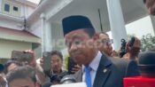 Menteri ESDM Bahlil Lahadalia tiba di Istana Negara
