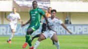 Pertandingan PSS Sleman vs PSM Makassar di Stadion Maguwoharjo