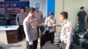 Kapolrestabes Makassar Kombes Pol Arya Perdana saat menyampaikan hasil razia knalpot brong
